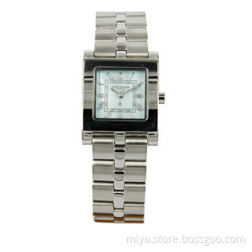 Ladies' Fashionable Style Wristwatch, Metal Material, Logo and Colors Can be Customized by Customer